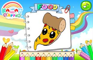 Kawaii Food Coloring Book capture d'écran 3