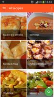 Spanish food: Spanish recipes capture d'écran 1