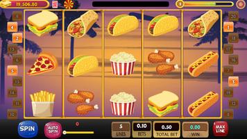 Slot machine - Food & Vegas Ekran Görüntüsü 1
