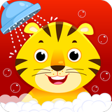 Baby Animal Bathing Game for Kids & Preschoolers icono