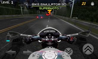 Bike Simulator 3 - Shooting Race Affiche