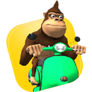 Monkey MOTO Racing 3D APK