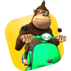 Monkey MOTO Racing 3D icon