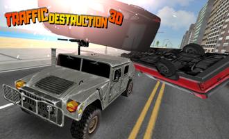 TRAFFIC Destruction - 3D Game ảnh chụp màn hình 2