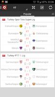Turkish Football - Süper Lig โปสเตอร์