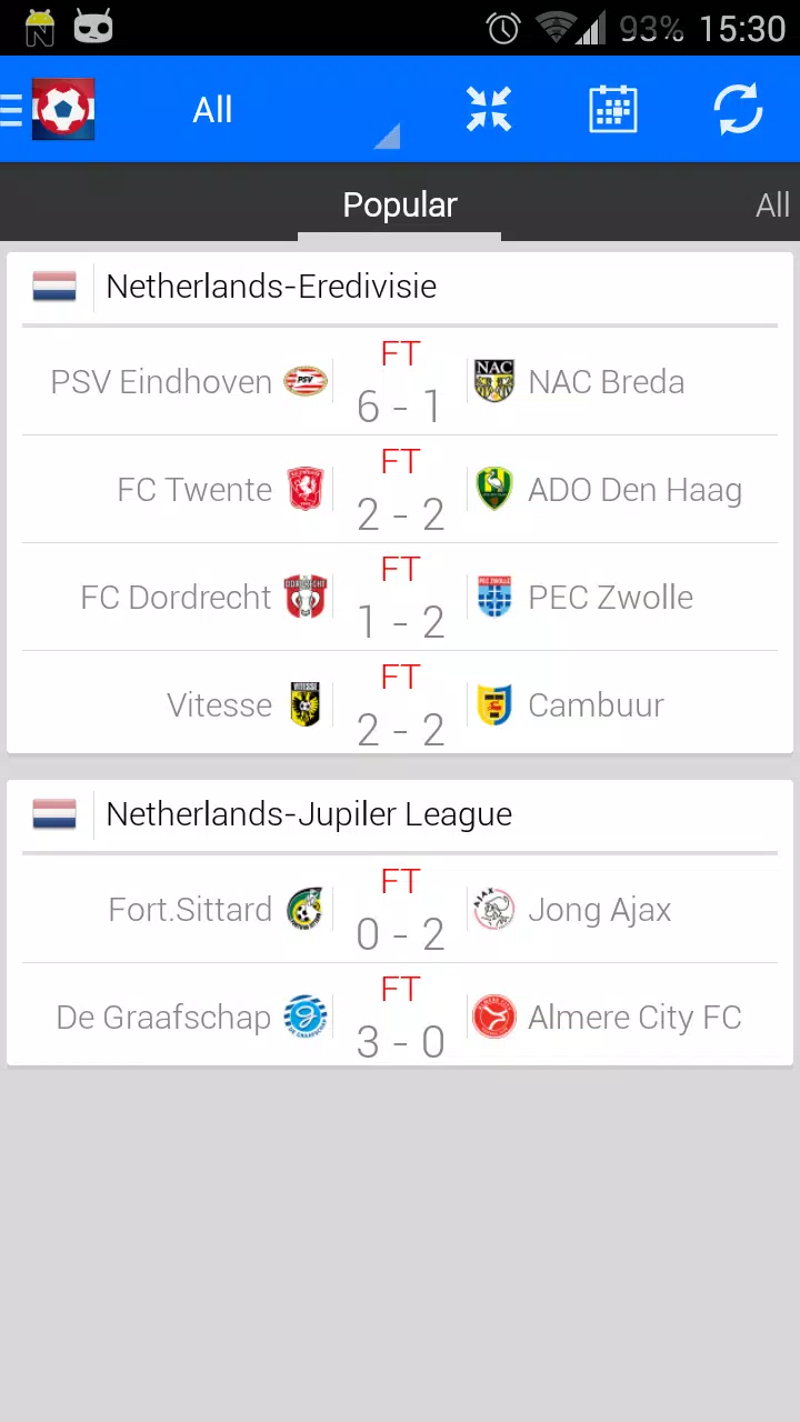 Netherland Football Eredivisie APK for Android Download