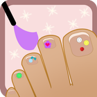 foot nails games Zeichen