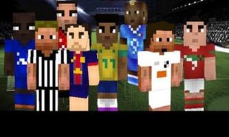 Football Skins for Minecraft الملصق