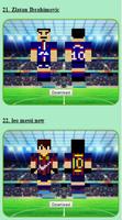 برنامه‌نما Football Skins for Minecraft عکس از صفحه