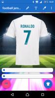 Football Jersey Maker 2018 capture d'écran 1