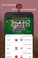 World Cup 2018 Live scores & F poster