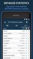 Scores for AFC - Champions League capture d'écran 2