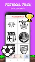 Football Pixel Art الملصق
