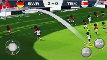 Football- Real League Simulation capture d'écran 1