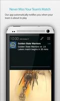 Golden State Basketball Alarm capture d'écran 1