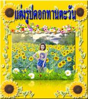 แต่งรูปดอกทานตะวันสวยๆ โปสเตอร์