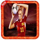 football girls wallpapers icono