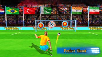 Ultimate ⚽️ Football Kick Shoot: Flick Soccer Goal Affiche