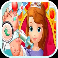 Foot Doctor for Sofia The First Games screenshot 1
