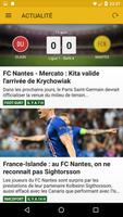 Nantes Foot Supporter Affiche