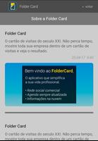 برنامه‌نما Folder  Card عکس از صفحه