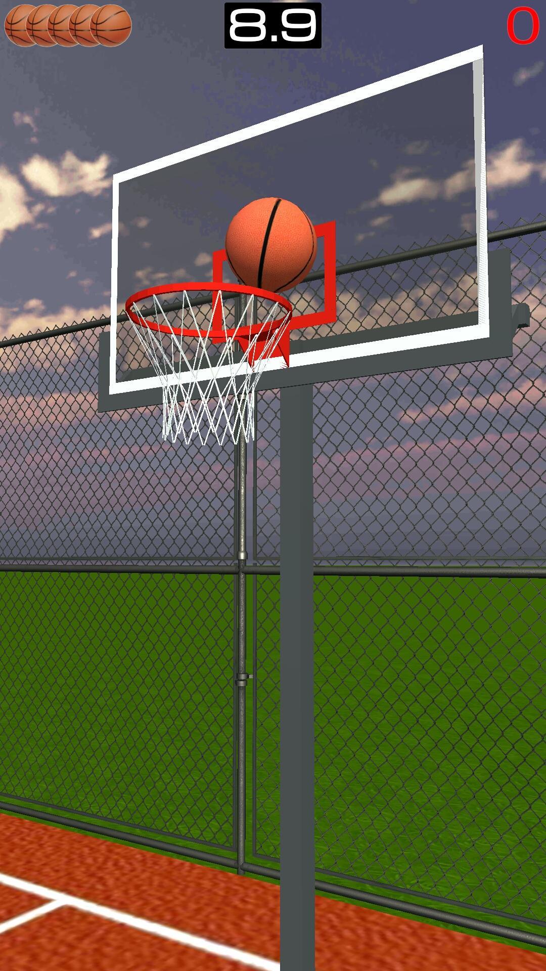 Echtes 3D Basketball Freiwurf Spiel für Android - APK herunterladen