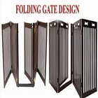 folding gate design icône