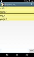 Shopping List 포스터