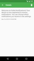 Follett Notifications capture d'écran 3