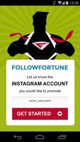 FollowFortune - Get followers पोस्टर
