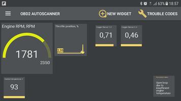 Free OBD2 AUTO SCANNER v.1.0 โปสเตอร์