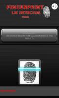 Fingerprint Lie Detector Prank syot layar 1