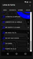 Karina - A Esa Musica Letras Ekran Görüntüsü 2