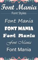 Font Mania capture d'écran 2