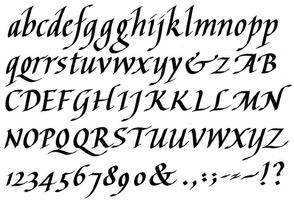 2 Schermata Font Style Tattoo