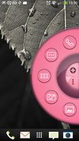 Pink - Wheel Launcher Theme الملصق