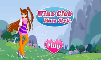 Dress up Musa Winx Girl Games Affiche