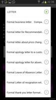Formal&InLetter syot layar 1