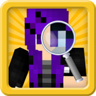 For minecraft skin search icono