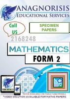 Form 2 Maths Cartaz