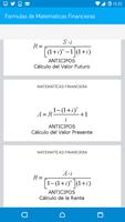 Formulas de Matemáticas Financieras captura de pantalla 3