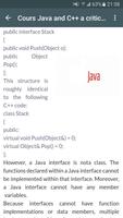 Programmation Java اسکرین شاٹ 2