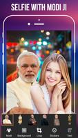 Selfie with Narendra Modi Ji الملصق