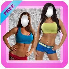 Fitness Girls Photo Montage APK download
