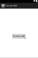 Erase USB Affiche