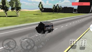 Extreme Hummer Driving 3D imagem de tela 2