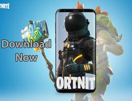 Fornite Mobile HD Wallpaper - Battle Royale ภาพหน้าจอ 1