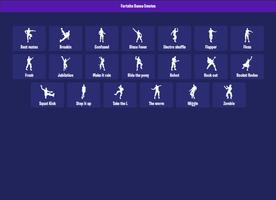 Dance Emotes for Fortnite الملصق
