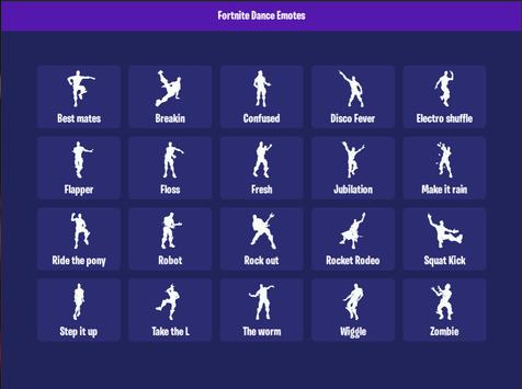 Dance Emotes for Fortnite for Android - APK Download