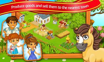 Farm Town: Cartoon Story تصوير الشاشة 3